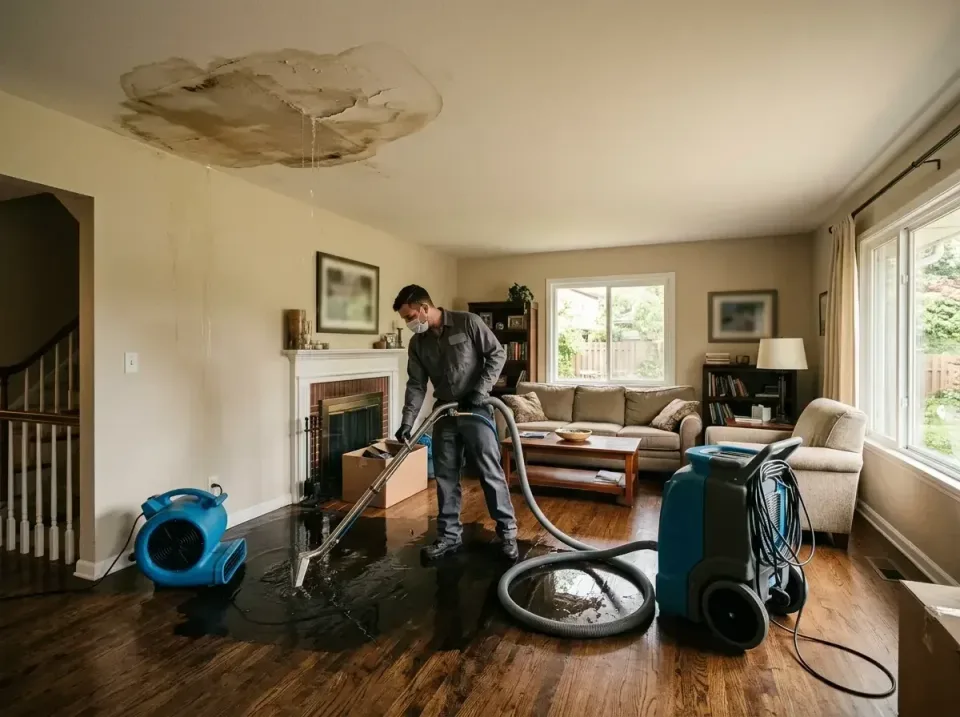 attic-pipe-burst-ceiling-drip-008 — frequently asked questions, Water Damage Restoration & Carpet Care in Rensselaer, NY